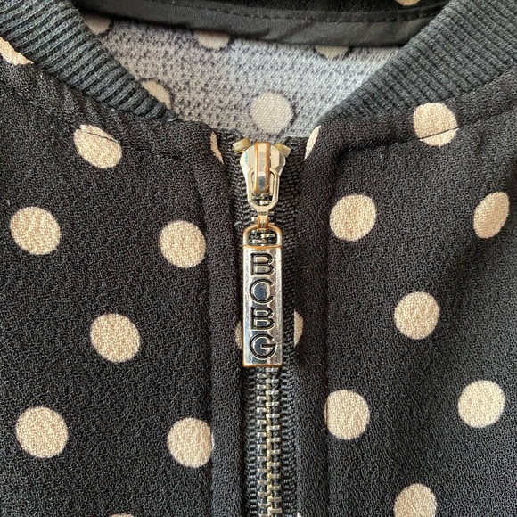 Bcbg Maxazria polka dot zip up jacket - Picture 6 of 8